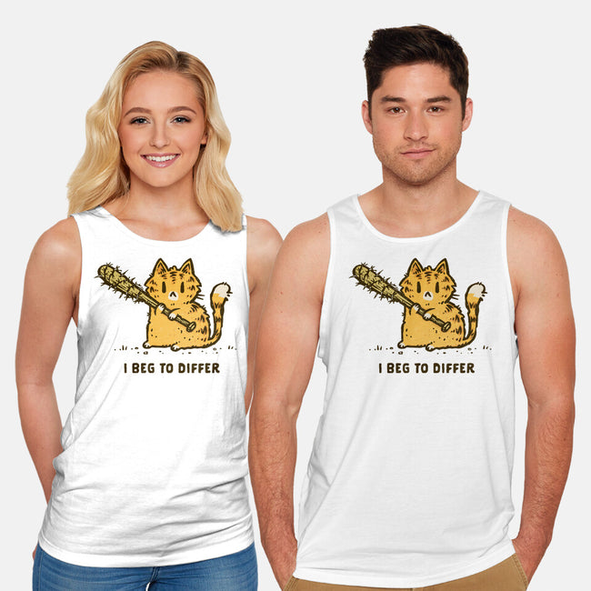 I Beg To Differ-Unisex-Basic-Tank-kg07