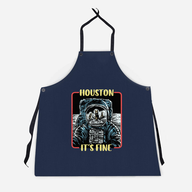 Get Out-Unisex-Kitchen-Apron-zascanauta