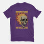 Skull Burned Out-Womens-Basic-Tee-Studio Mootant