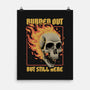 Skull Burned Out-None-Matte-Poster-Studio Mootant