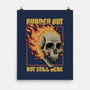 Skull Burned Out-None-Matte-Poster-Studio Mootant