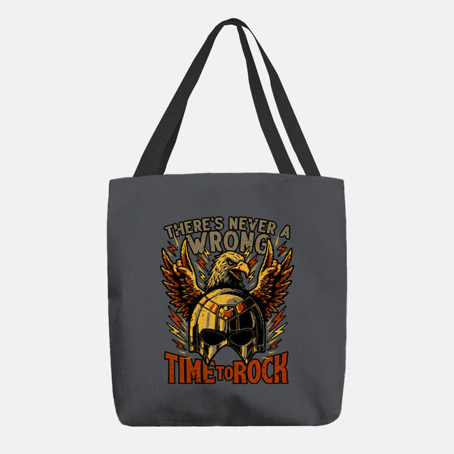 Peace Eagle Hero Rock-None-Basic Tote-Bag-Studio Mootant