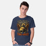 Peace Eagle Hero Rock-Mens-Basic-Tee-Studio Mootant