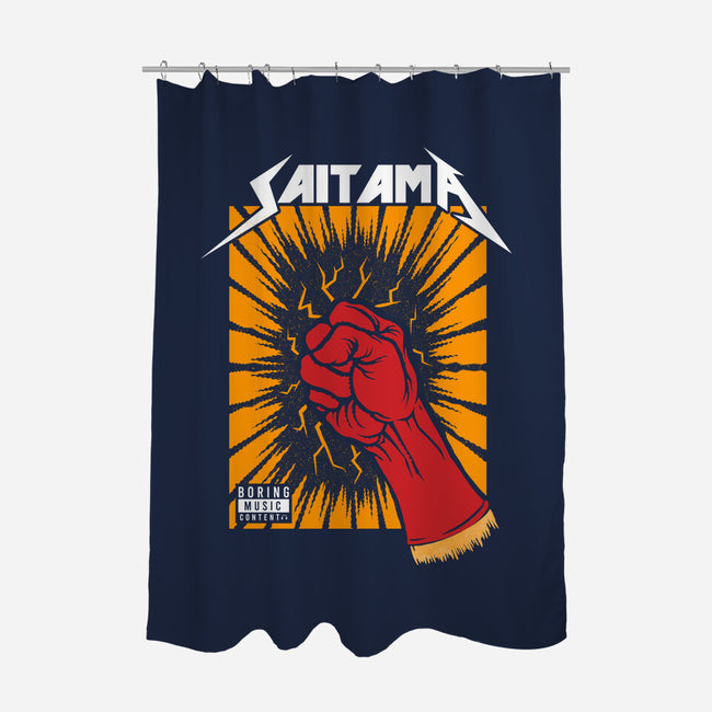 Saitama-None-Polyester-Shower Curtain-Umberto Vicente