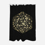 D20 Doodle-None-Polyester-Shower Curtain-xMorfina