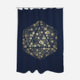 D20 Doodle-None-Polyester-Shower Curtain-xMorfina