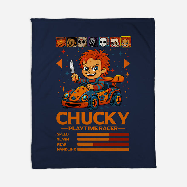 Playtime Racer-None-Fleece-Blanket-JamesQJO