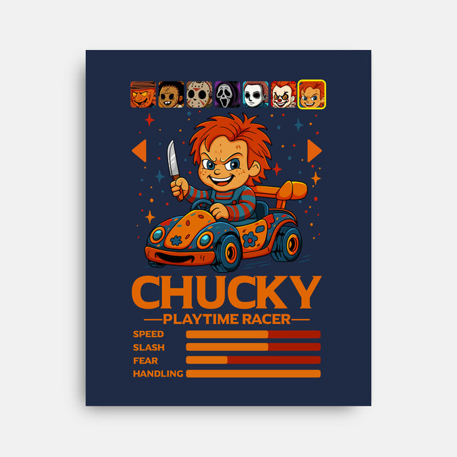 Playtime Racer-None-Stretched-Canvas-JamesQJO