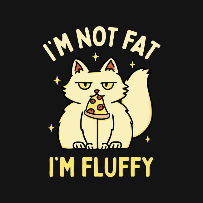 I'm Not Fat I'm Fluffy-None-Stretched-Canvas-brunopires
