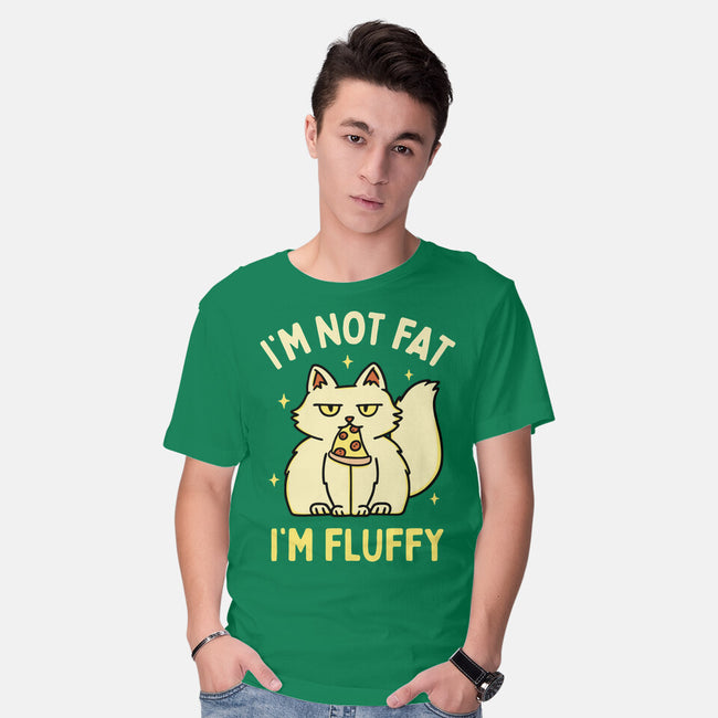 I'm Not Fat I'm Fluffy-Mens-Basic-Tee-brunopires