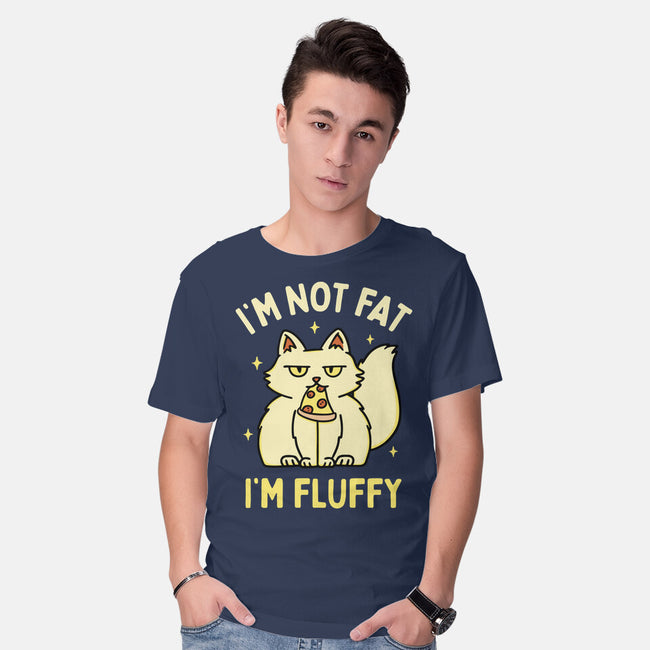 I'm Not Fat I'm Fluffy-Mens-Basic-Tee-brunopires
