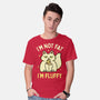 I'm Not Fat I'm Fluffy-Mens-Basic-Tee-brunopires