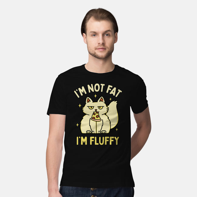 I'm Not Fat I'm Fluffy-Mens-Premium-Tee-brunopires