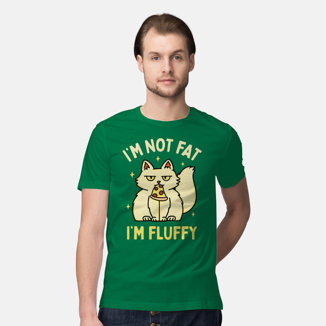 I'm Not Fat I'm Fluffy-Mens-Premium-Tee-brunopires
