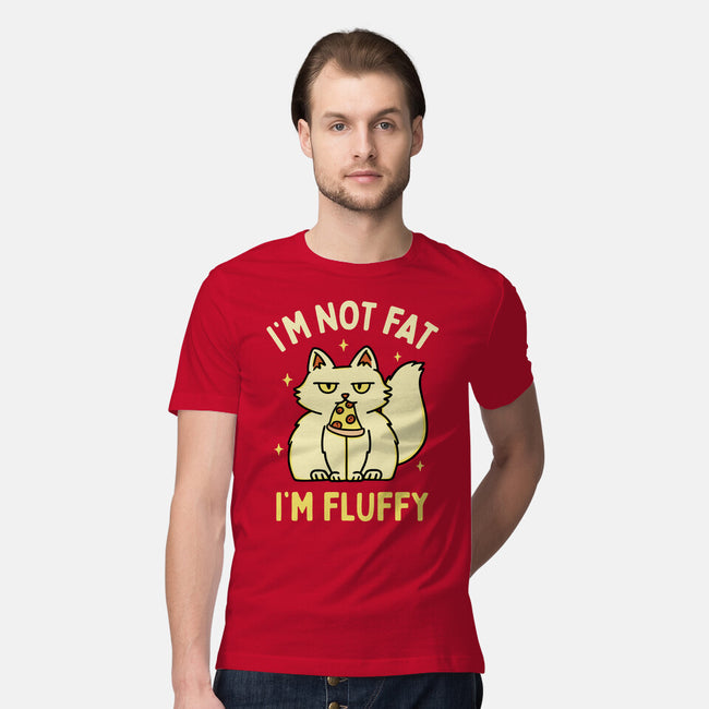 I'm Not Fat I'm Fluffy-Mens-Premium-Tee-brunopires