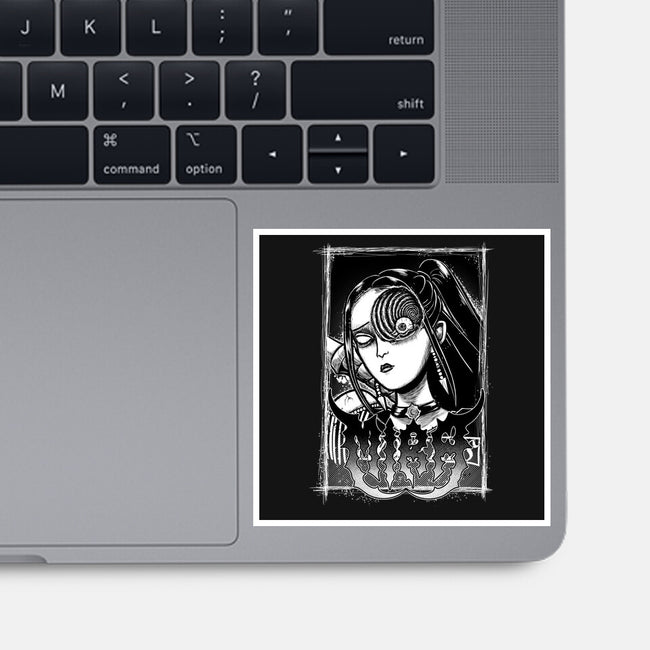 Spiral Mira-None-Glossy-Sticker-Astrobot Invention