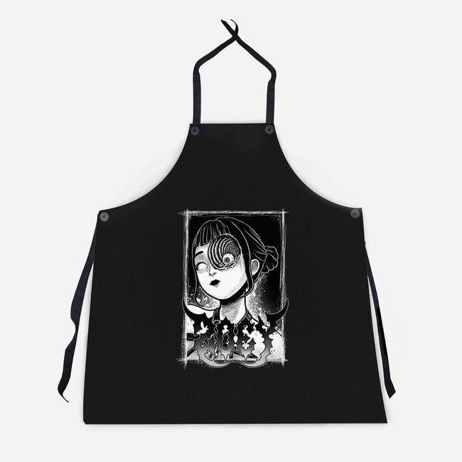 Spiral Zoey-Unisex-Kitchen-Apron-Astrobot Invention