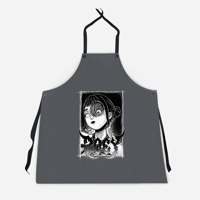 Spiral Zoey-Unisex-Kitchen-Apron-Astrobot Invention