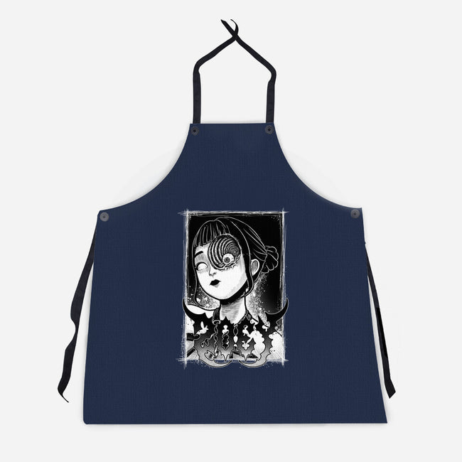 Spiral Zoey-Unisex-Kitchen-Apron-Astrobot Invention