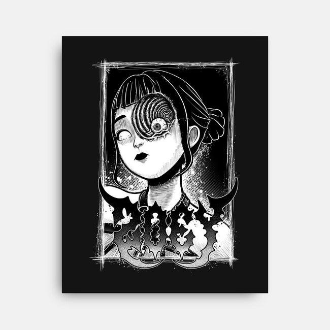 Spiral Zoey-None-Stretched-Canvas-Astrobot Invention