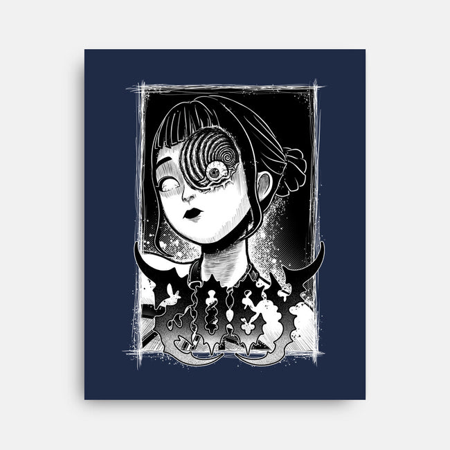 Spiral Zoey-None-Stretched-Canvas-Astrobot Invention