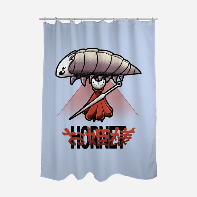 Princess And The Bell Beast-None-Polyester-Shower Curtain-Astrobot Invention