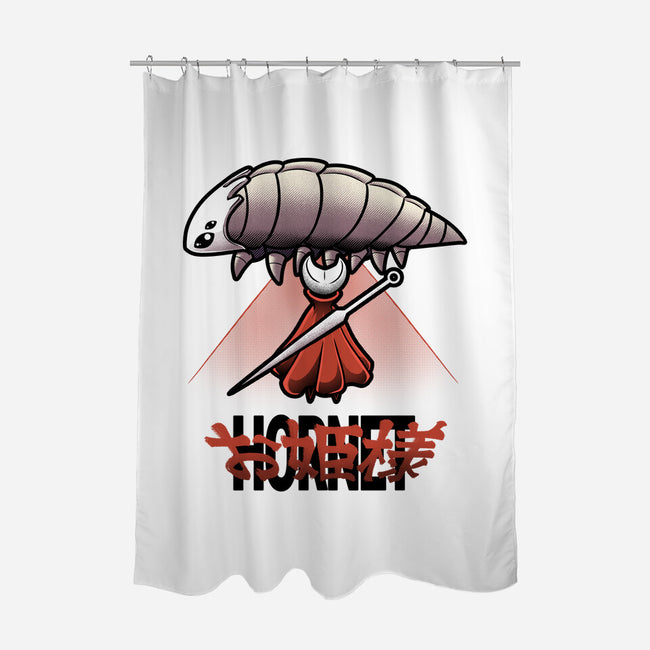 Princess And The Bell Beast-None-Polyester-Shower Curtain-Astrobot Invention