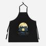 The Haunted Dog House-Unisex-Kitchen-Apron-alfbocreative