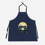 The Haunted Dog House-Unisex-Kitchen-Apron-alfbocreative