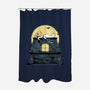 The Haunted Dog House-None-Polyester-Shower Curtain-alfbocreative
