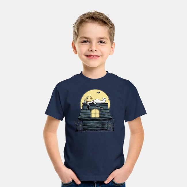 The Haunted Dog House-Youth-Basic-Tee-alfbocreative
