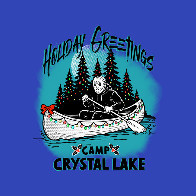 Holiday Greeting Crystal Lake-None-Basic Tote-Bag-palmstreet