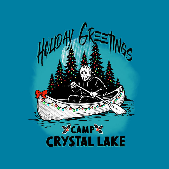 Holiday Greeting Crystal Lake-None-Basic Tote-Bag-palmstreet
