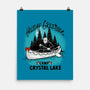 Holiday Greeting Crystal Lake-None-Matte-Poster-palmstreet