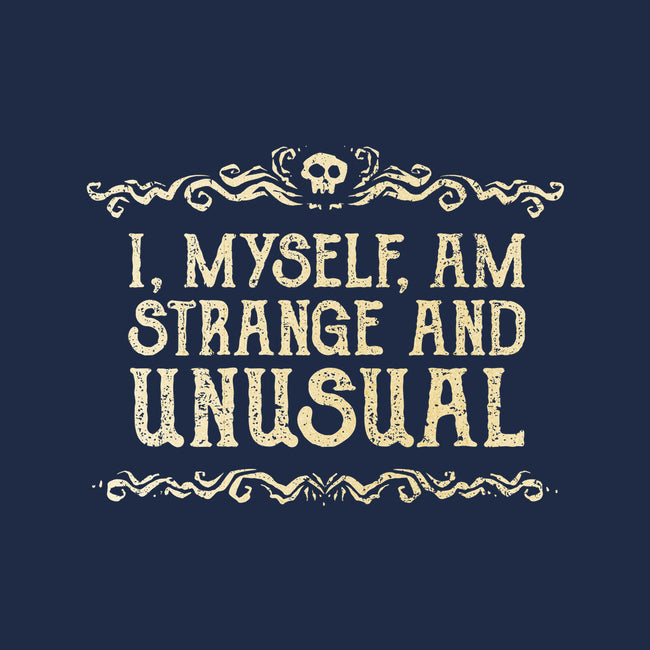 I Am Strange And Unusual-None-Fleece-Blanket-kg07