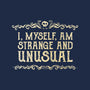 I Am Strange And Unusual-Unisex-Kitchen-Apron-kg07