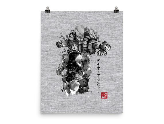 Za Warudo Sumi-e