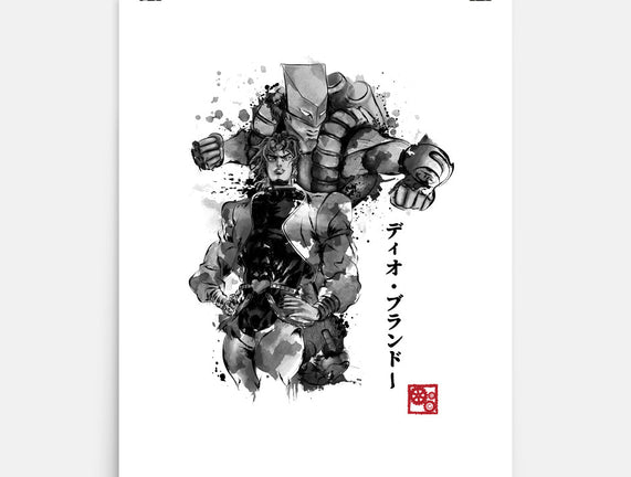 Za Warudo Sumi-e
