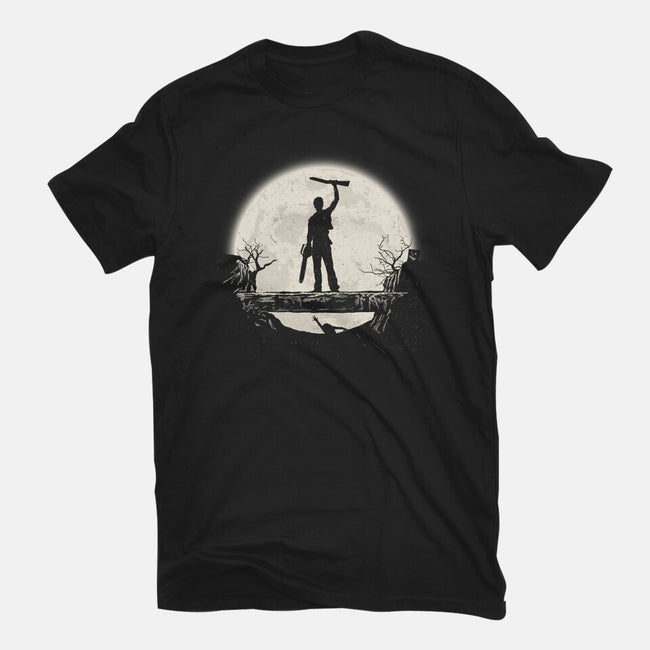 Boom Moon-Mens-Basic-Tee-rocketman_art