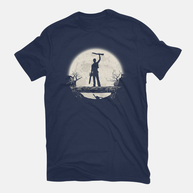 Boom Moon-Mens-Basic-Tee-rocketman_art