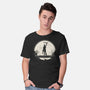 Boom Moon-Mens-Basic-Tee-rocketman_art