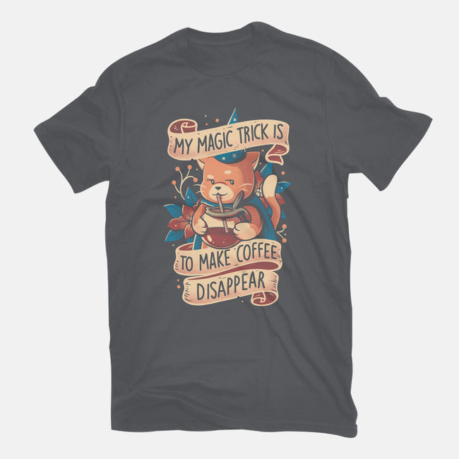 Magic Trick Cat-Womens-Fitted-Tee-eduely