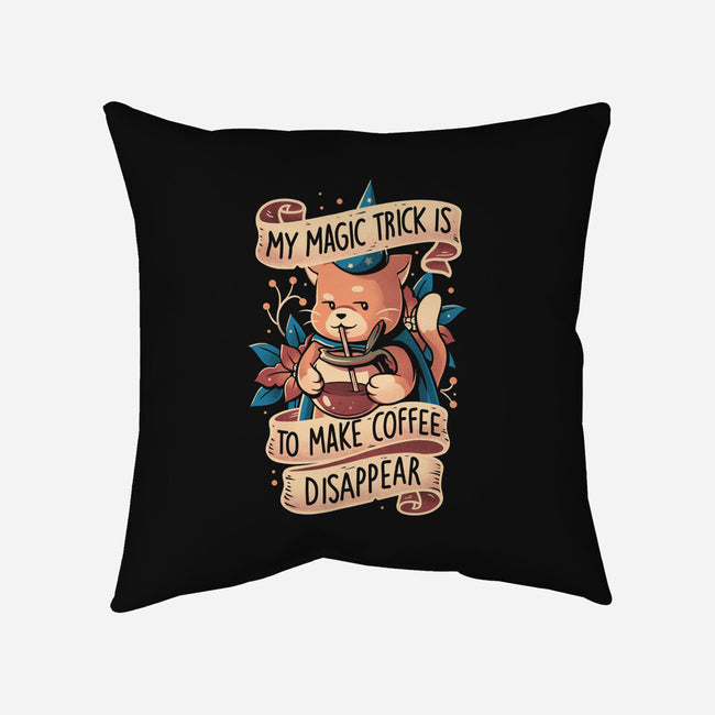 Magic Trick Cat-None-Removable Cover w Insert-Throw Pillow-eduely
