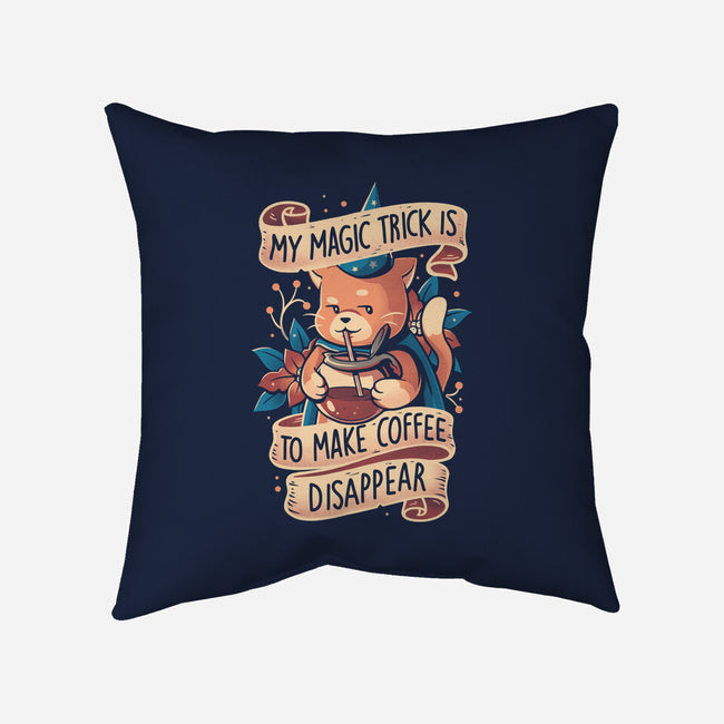 Magic Trick Cat-None-Removable Cover w Insert-Throw Pillow-eduely