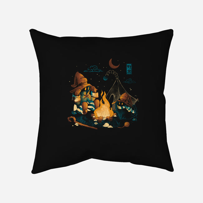 Magic Camp-None-Removable Cover-Throw Pillow-eduely