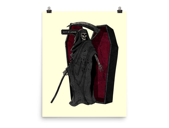 Death Beckons You To Get In