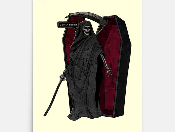 Death Beckons You To Get In