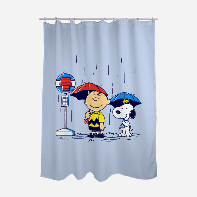My Neighbor Beagle-None-Polyester-Shower Curtain-estudiofitas