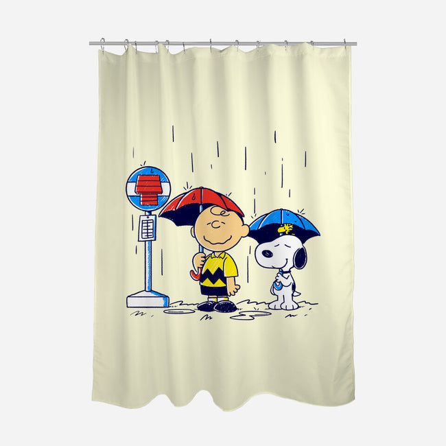 My Neighbor Beagle-None-Polyester-Shower Curtain-estudiofitas