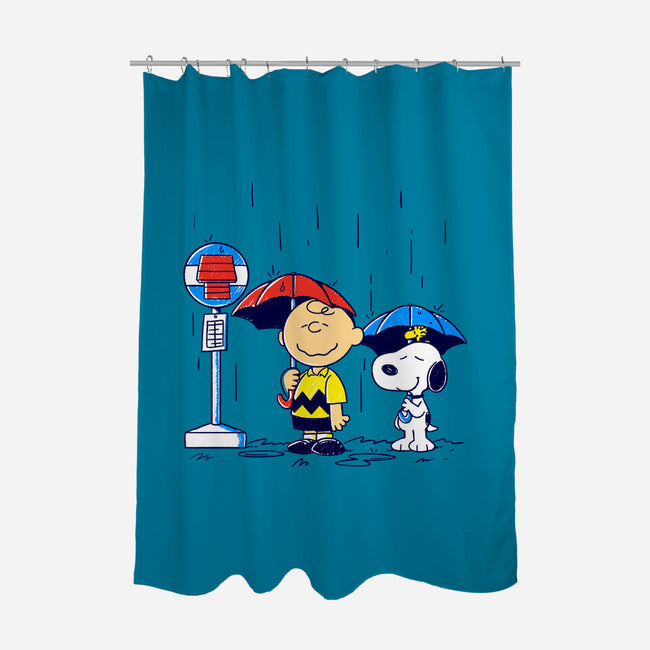 My Neighbor Beagle-None-Polyester-Shower Curtain-estudiofitas